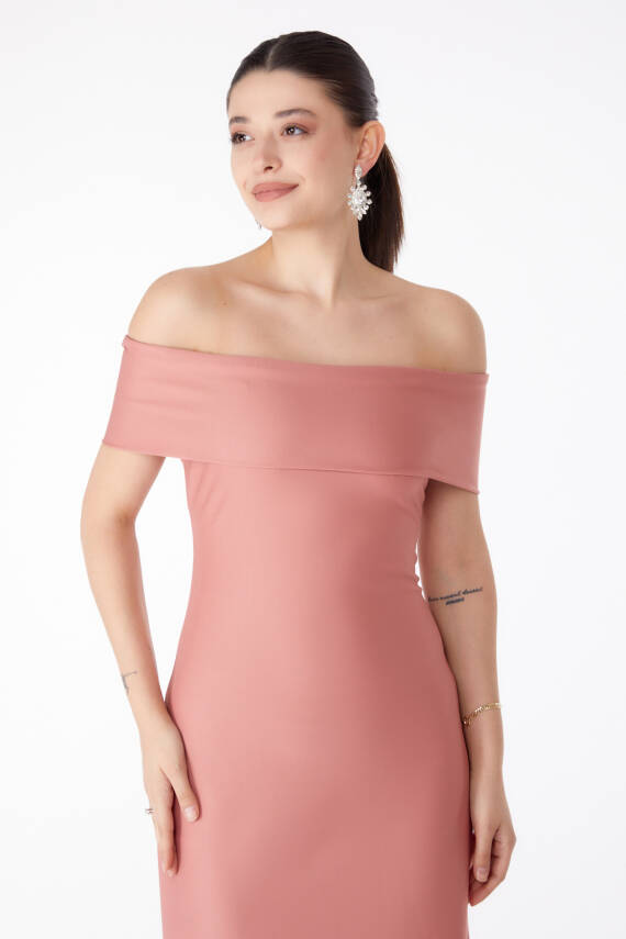Abiye Elbise Gül - 13187 - 4