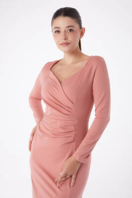 Abiye Elbise Gül - 13254 - 3