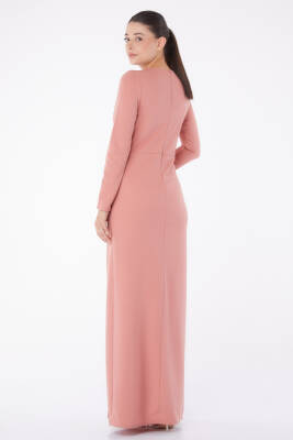 Abiye Elbise Gül - 13254 - 5