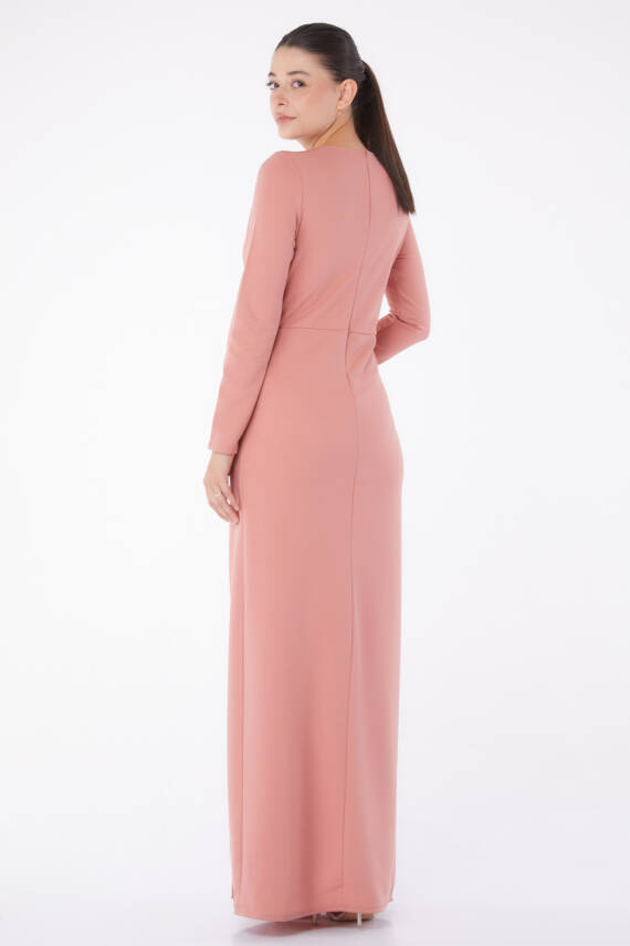 Abiye Elbise Gül - 13254 - 5