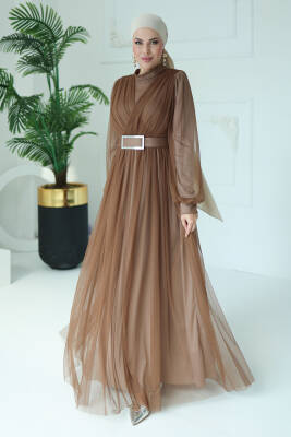 Abiye Elbise Vizon - 26083 