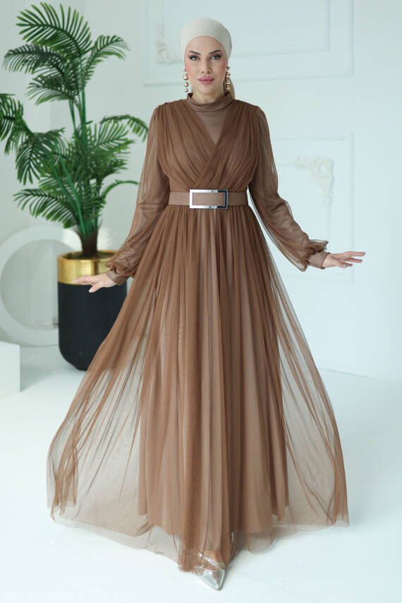 Abiye Elbise Vizon - 26083 - 2