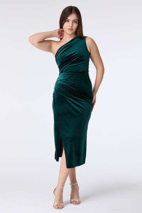 Abiye Elbise Zumrut - 23473 - 2