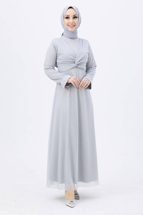 Abiye Gri - 11142 - 2