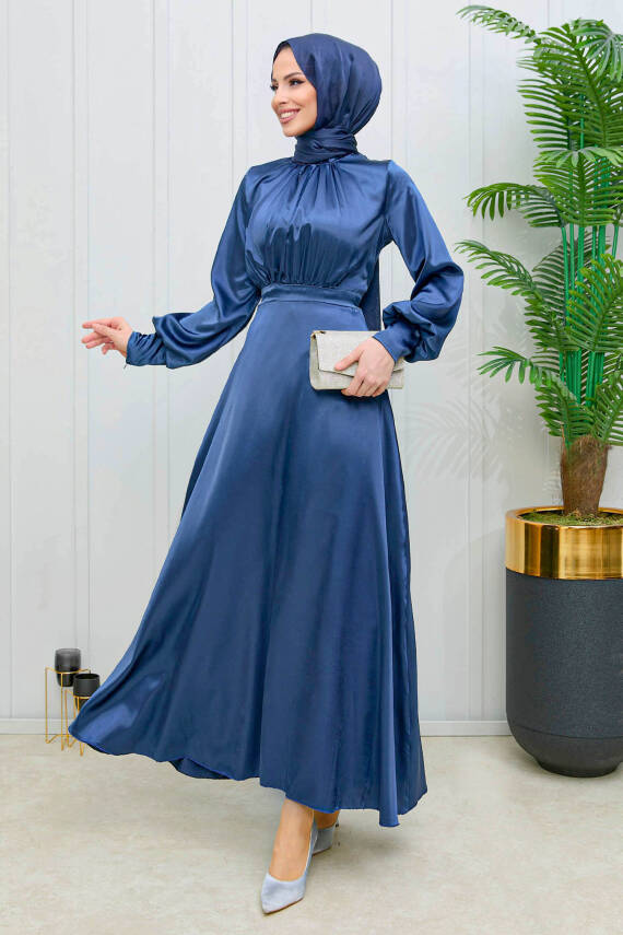 Abiye Lacivert - 11635 - 1