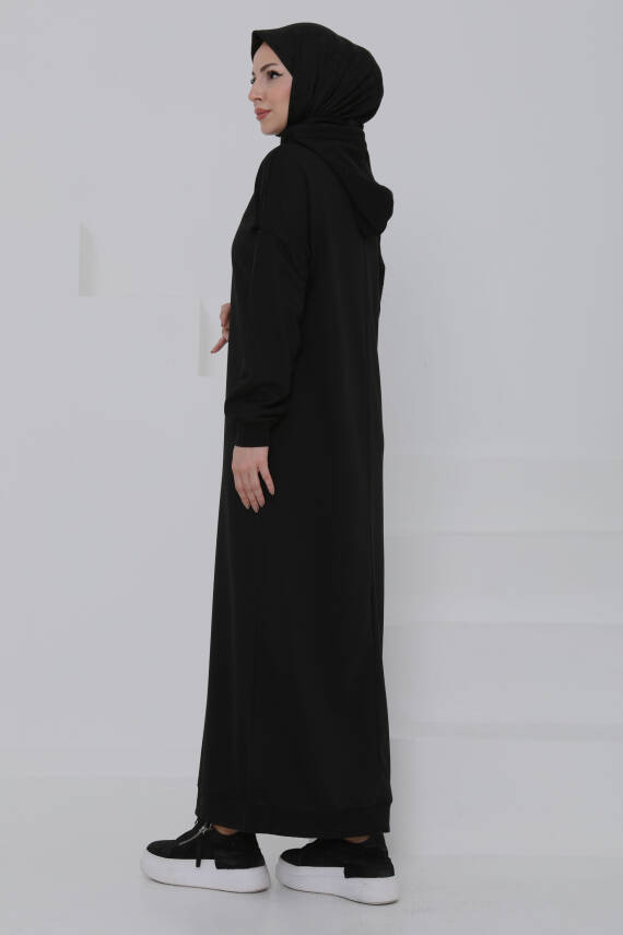 Armalı Elbise Siyah - 27049 - 7