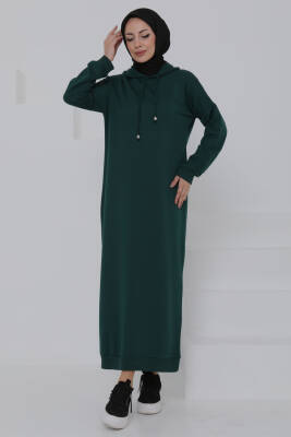 Armalı Elbise Zümrüt - 27049 