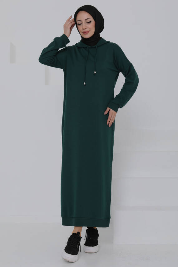 Armalı Elbise Zümrüt - 27049 - 1