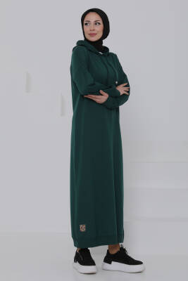 Armalı Elbise Zümrüt - 27049 - 2