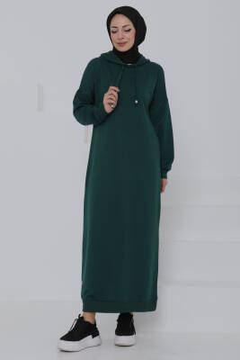 Armalı Elbise Zümrüt - 27049 - 3