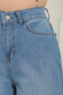 Baggy Kot Pantolon Acik Mavi - 27097 - 7