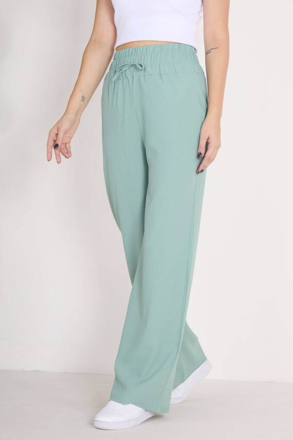Beli Lastikli Pantolon Mint - 27074 - 3