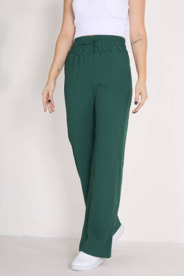 Beli Lastikli Pantolon Zümrüt - 27074 - 1