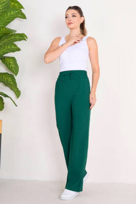 Beli Lastikli Pantolon Zümrüt - 27074 - 2
