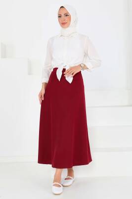 Çan Etek Bordo - 27075 