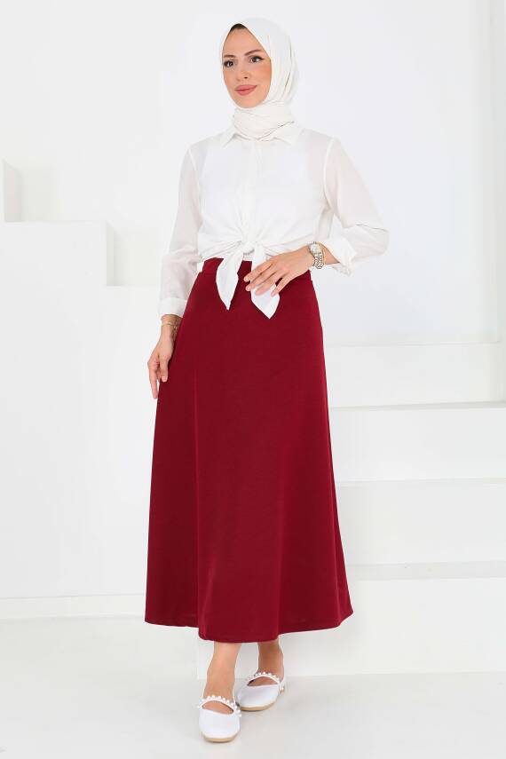 Çan Etek Bordo - 27075 - 1