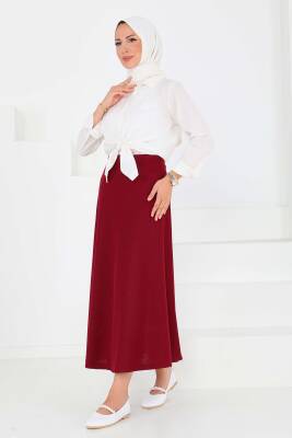 Çan Etek Bordo - 27075 - 2