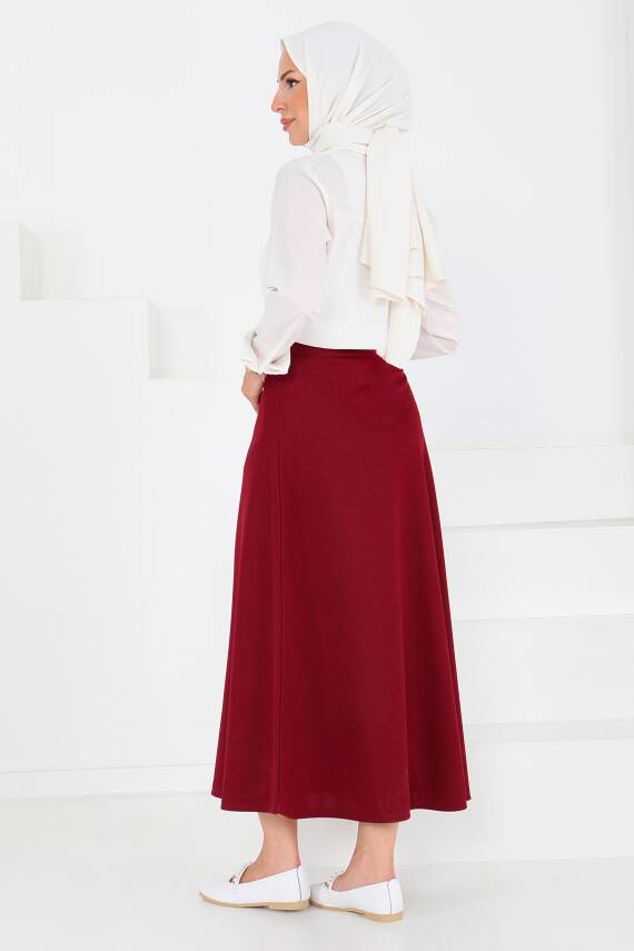 Çan Etek Bordo - 27075 - 5