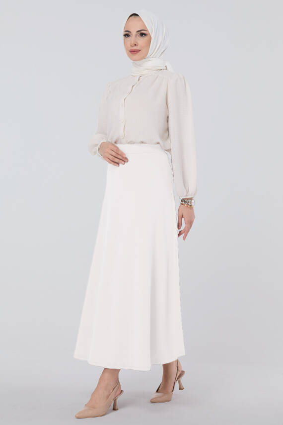 Çan Etek Krem - 27075 - 3