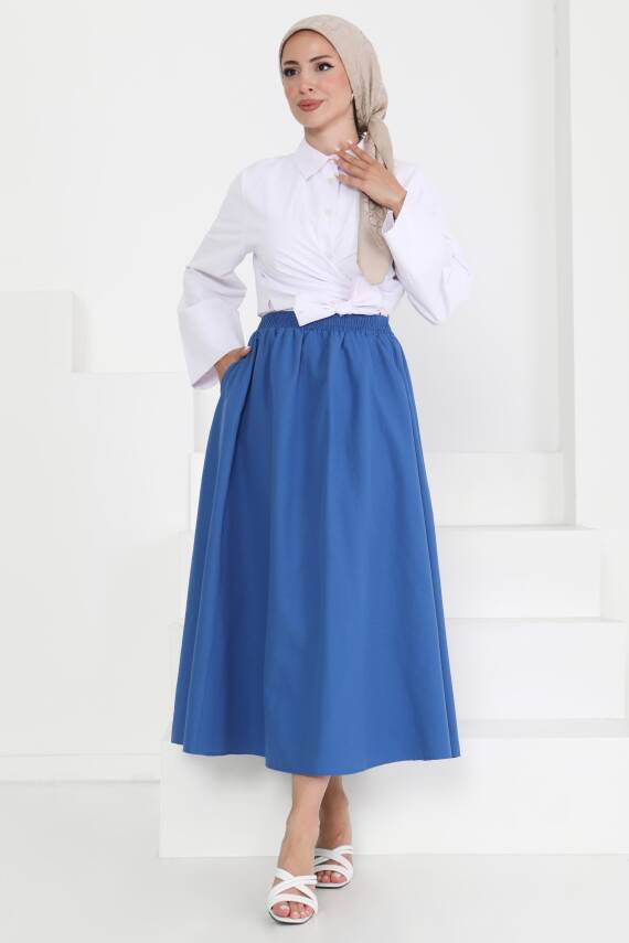 Cepli Etek Indigo - 27260 - 3