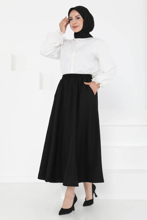 Cepli Etek Siyah - 27260 - 1
