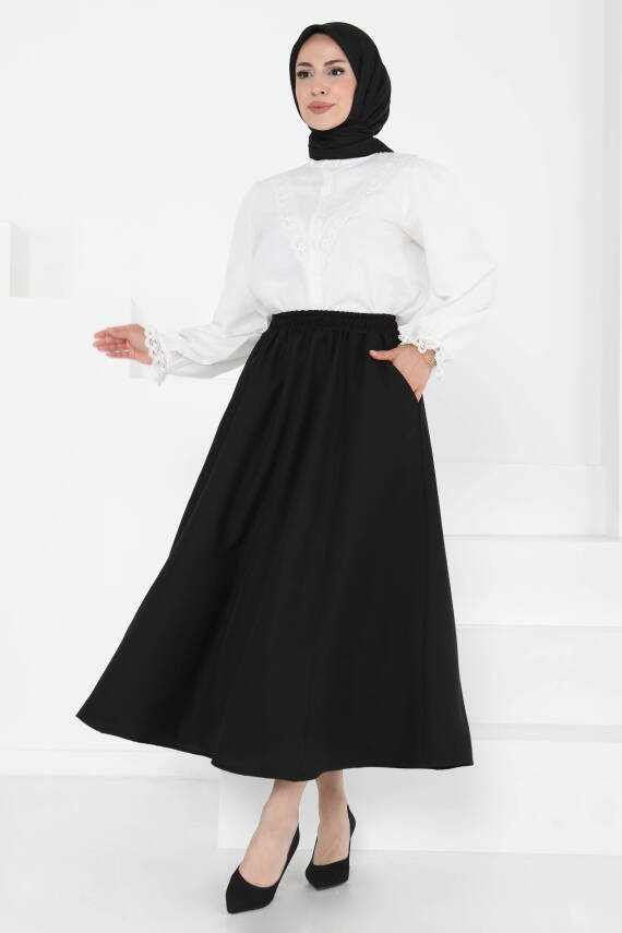 Cepli Etek Siyah - 27260 - 2