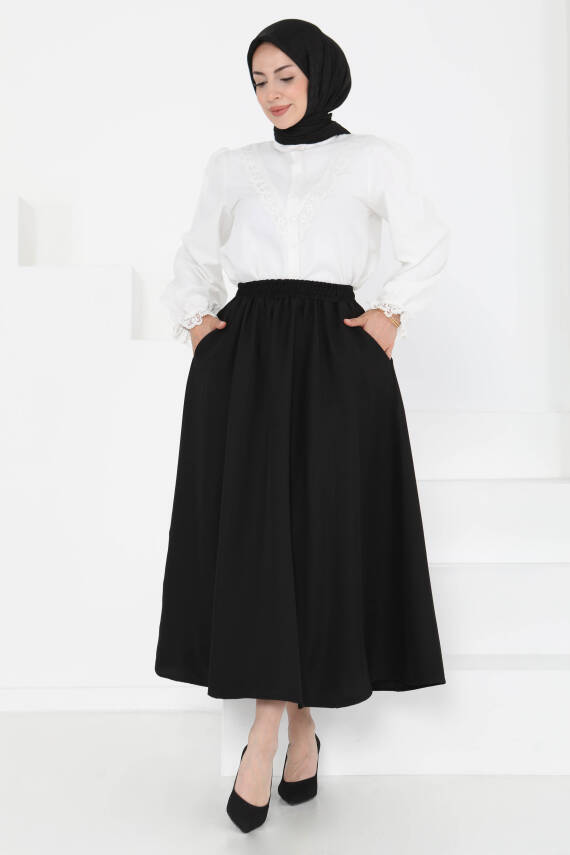 Cepli Etek Siyah - 27260 - 3