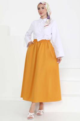 Cepli Keten Etek Hardal - 27294 - 3