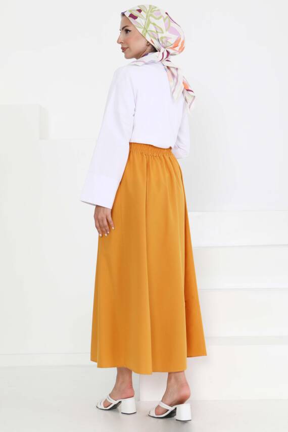 Cepli Keten Etek Hardal - 27294 - 4
