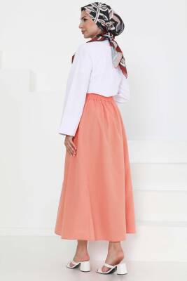 Cepli Keten Etek Mercan - 27294 - 4