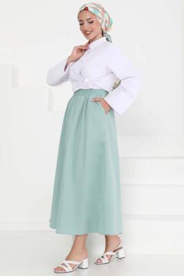 Cepli Keten Etek Mint - 27294 - 2