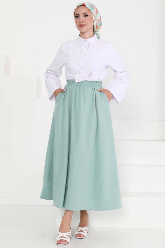 Cepli Keten Etek Mint - 27294 - 3