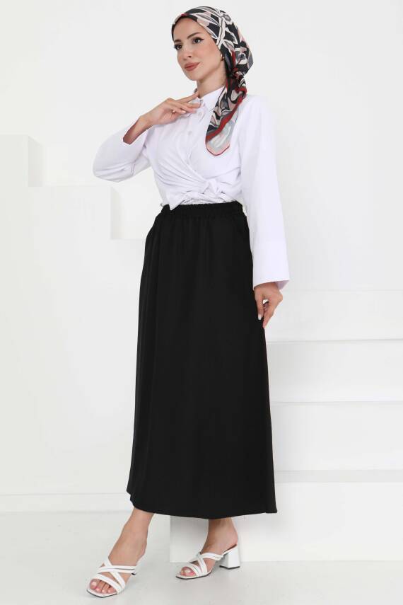 Cepli Keten Etek Siyah - 27294 - 3
