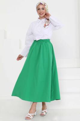 Cepli Keten Etek Yesil - 27294 - 3