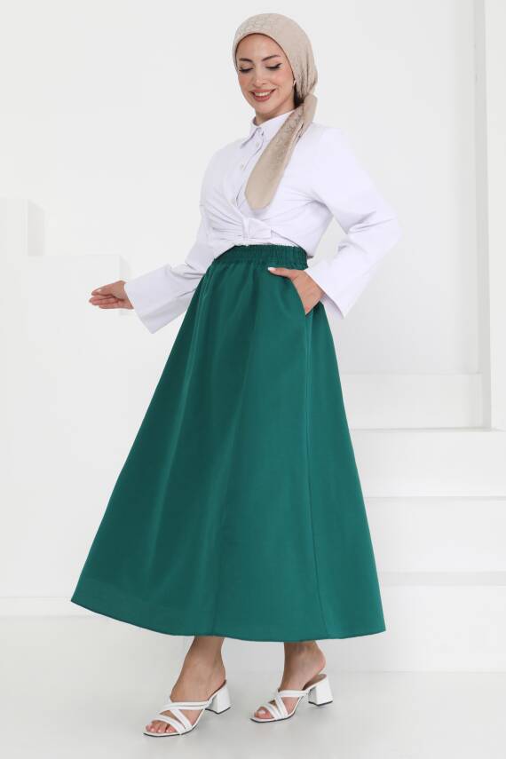 Cepli Keten Etek Zümrüt - 27294 - 1