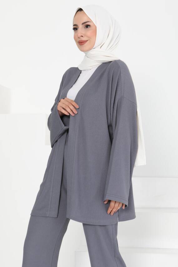 Cepli Kimono Takım Antrasit - 27131 - 3