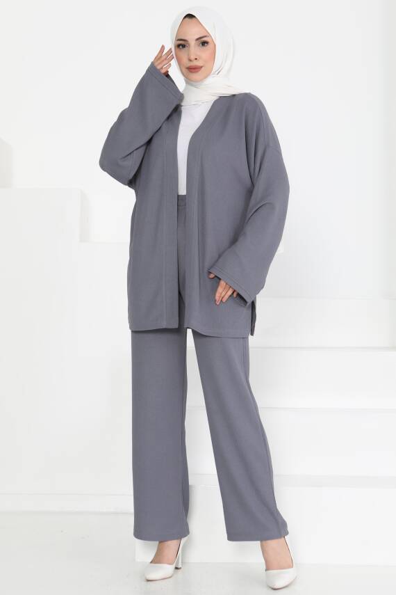Cepli Kimono Takım Antrasit - 27131 - 4