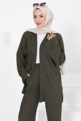 Cepli Kimono Takım Haki - 27131 - 2