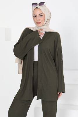 Cepli Kimono Takım Haki - 27131 - 4