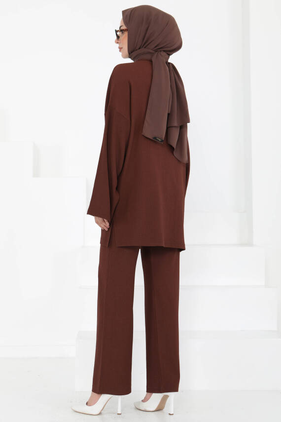 Cepli Kimono Takım Kahve - 27131 - 6