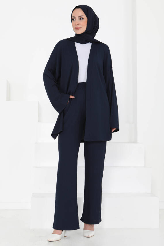 Cepli Kimono Takım Lacivert - 27131 - 1
