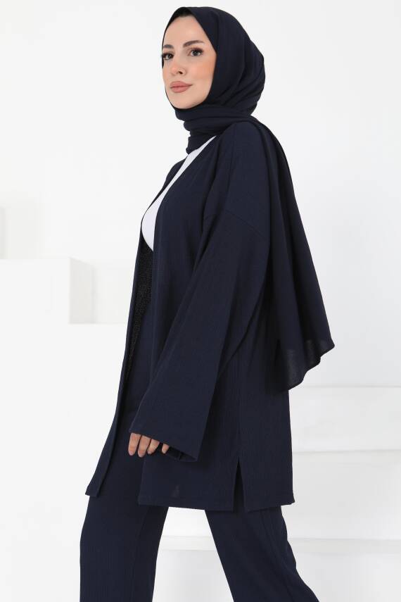 Cepli Kimono Takım Lacivert - 27131 - 4