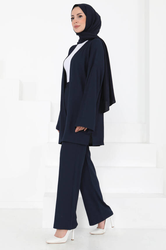 Cepli Kimono Takım Lacivert - 27131 - 5