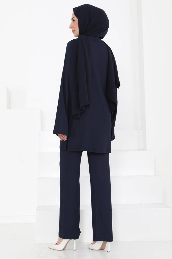 Cepli Kimono Takım Lacivert - 27131 - 6