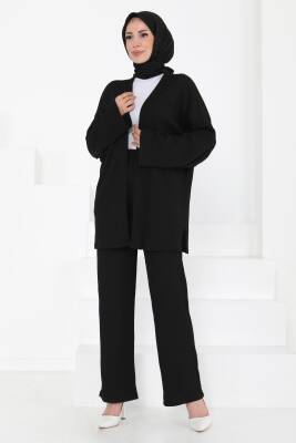 Cepli Kimono Takım Siyah - 27131 - 4