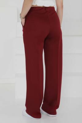 Cepli Palazzo Pantolon Bordo - 27487 - 5