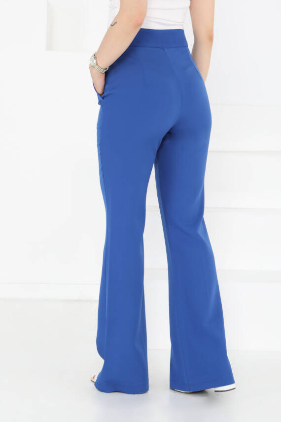 Çımalı Kumaş Pantolon Saks - 27247 - 7