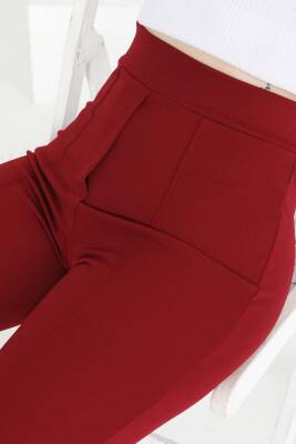 Çimalı Spor Pantolon Bordo - 27353 - 4