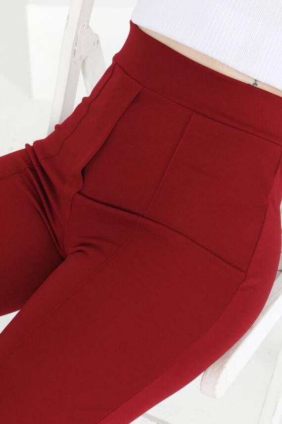Çimalı Spor Pantolon Bordo - 27353 - 4