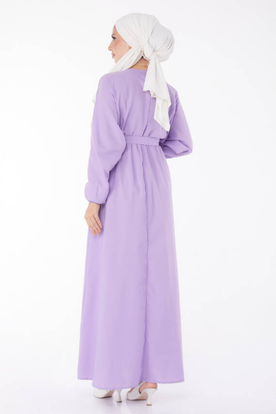 Elbise Lila - 13221 - 6